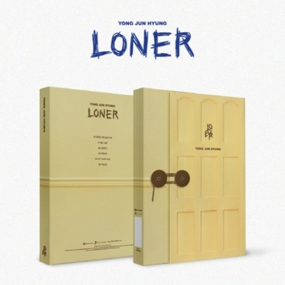 the album cover for YONG JUN HYUNG - Loner