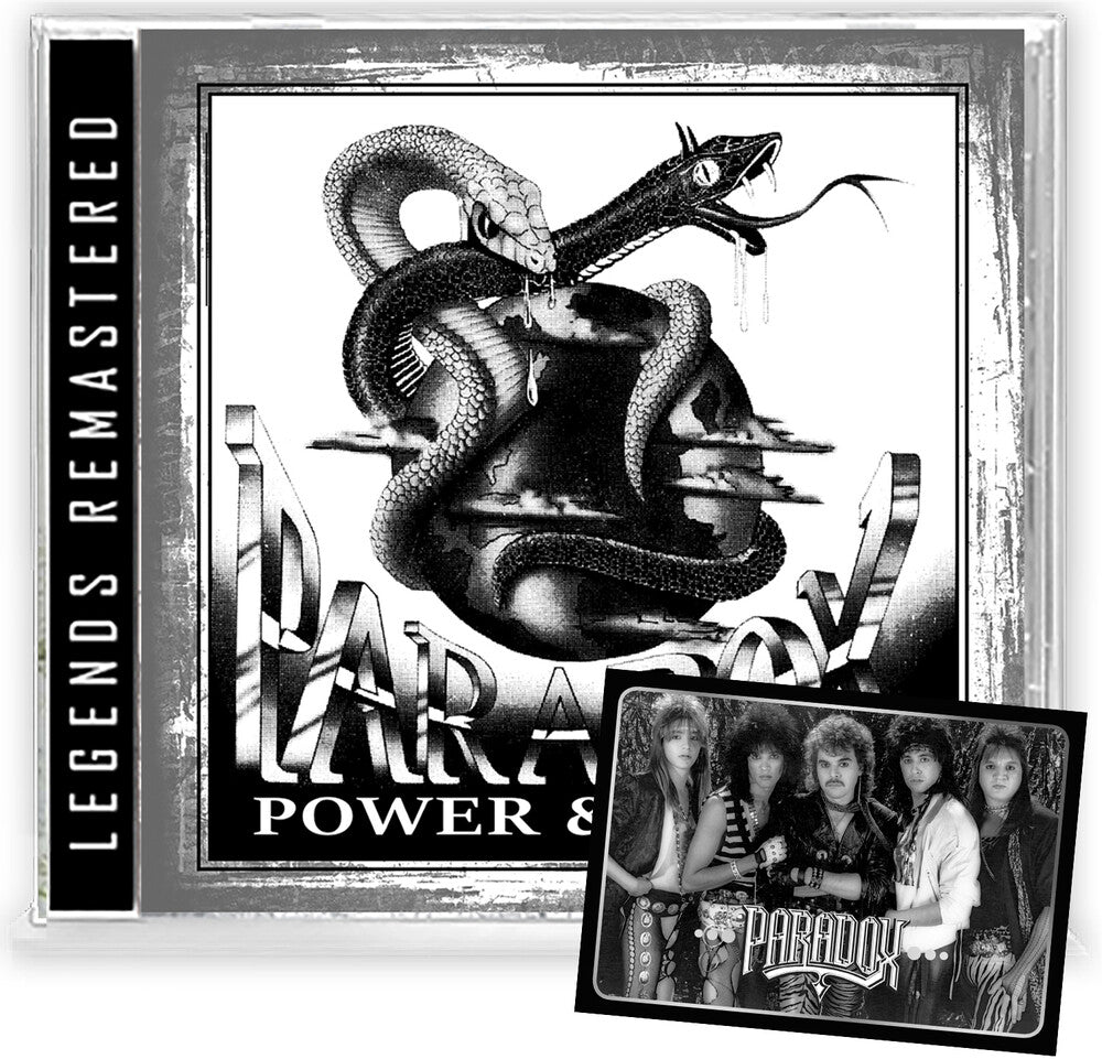 the album cover for Paradox - Power & Glory