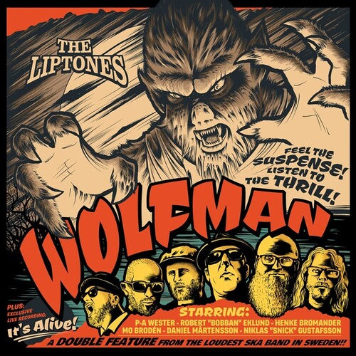 Liptones - Wolfman - It's Alive Vinyl Record