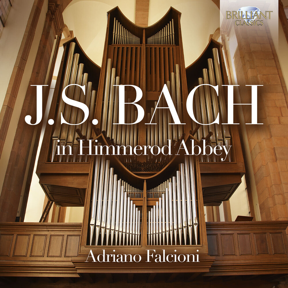 the album cover for J Bach .S. / Falcioni - J.S. Bach In Himmerod Abbey