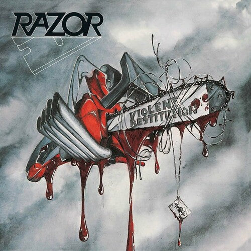 Razor - Violent Restitution - Splatter Vinyl Record