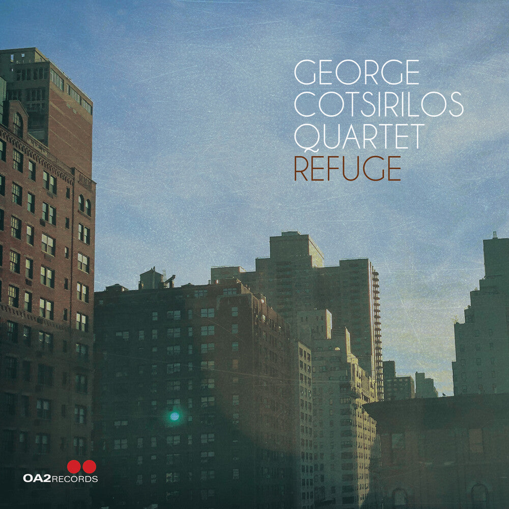 the album cover for George Cotsirilos Quartet - Refuge (Uk)