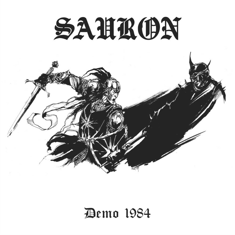 the album cover for Sauron - Demo 1984