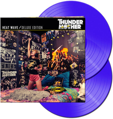 Thundermother - Heat Wave - Clear Blue Vinyl Record