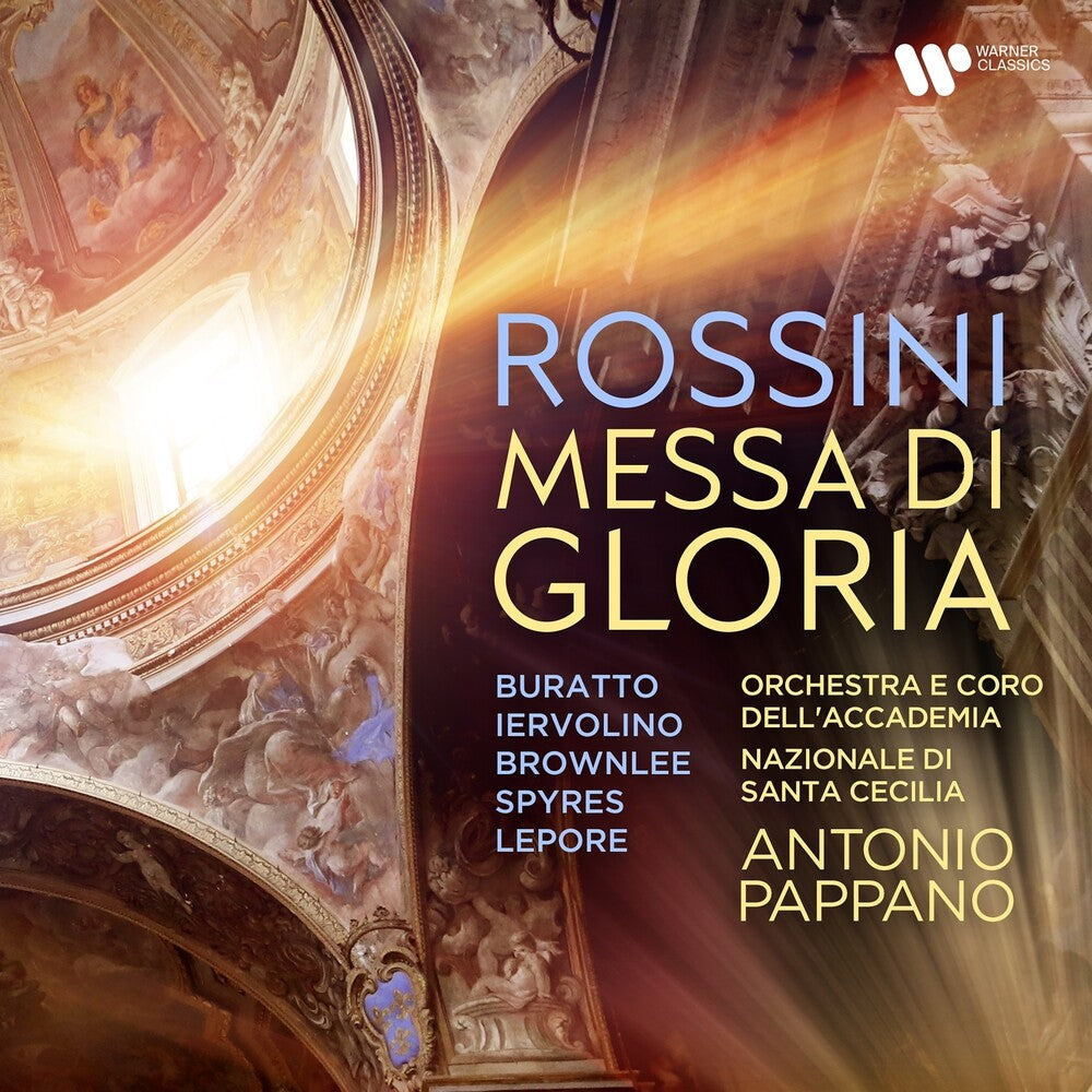 the album cover for Rossini / Pappano, Antonio - Rossini: Messa Di Gloria