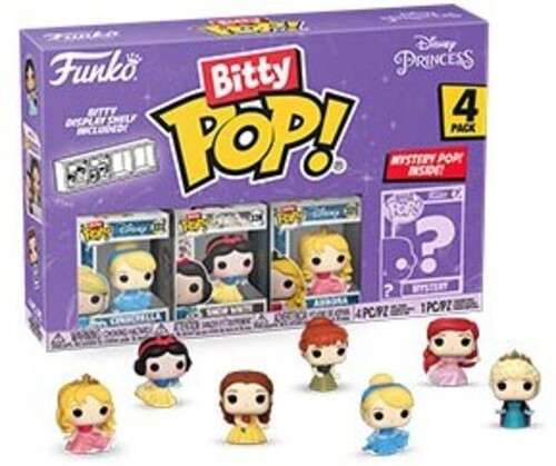 Bitty Pop Disney Cinderella - Bitty Pop Disney Princess Cinderella 4 Pack - Collectibles