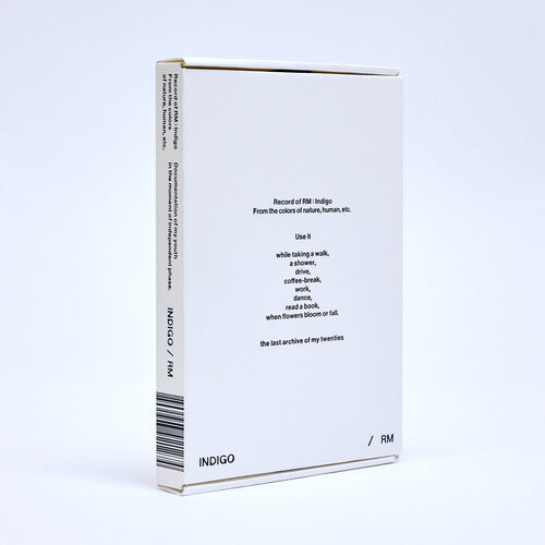Rm (Bts) - RM (BTS) Indigo Book Edition Music CD