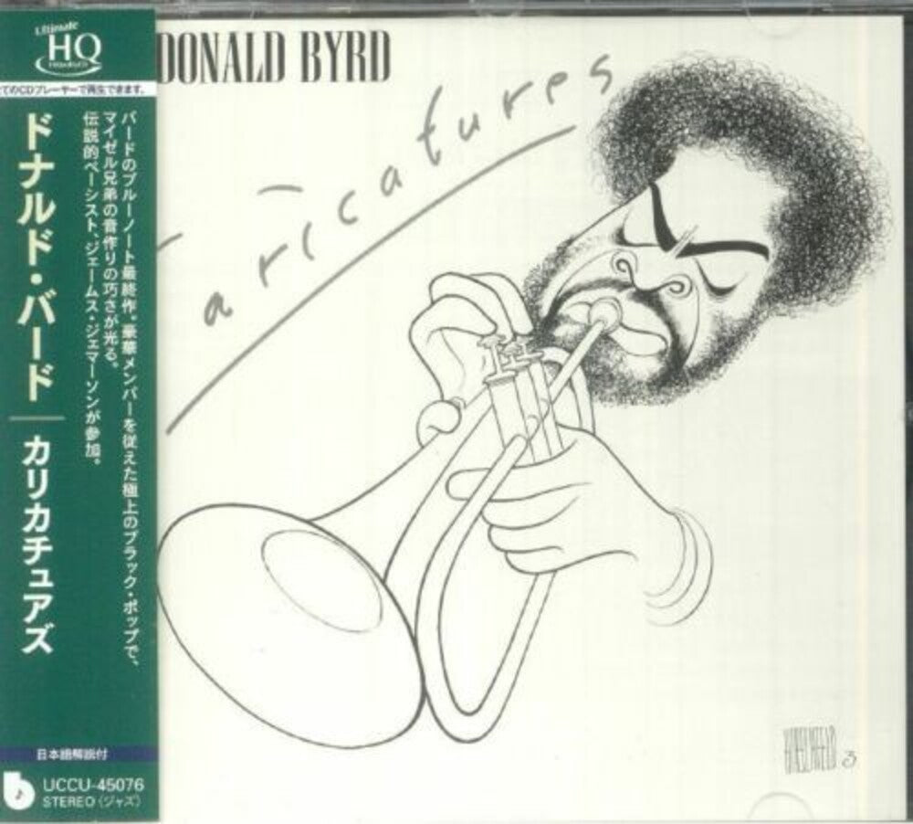 the album cover for Donald Byrd - Caricatures - UHQCD