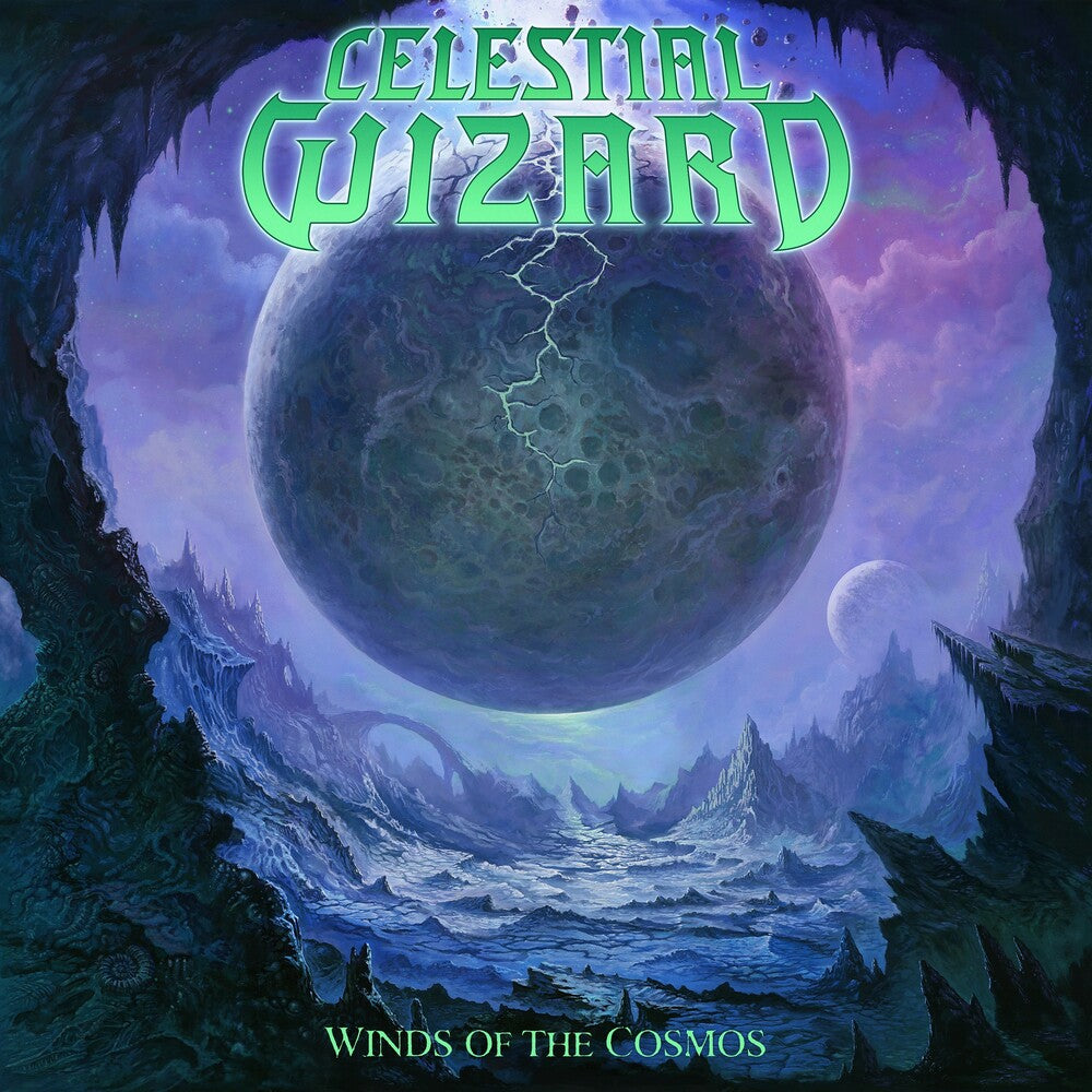 the album cover for Celestial Wizard - Winds Of The Cosmos