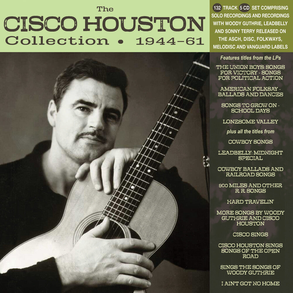 the album cover for Cisco Houston - Cisco Houston Collection 1944-61