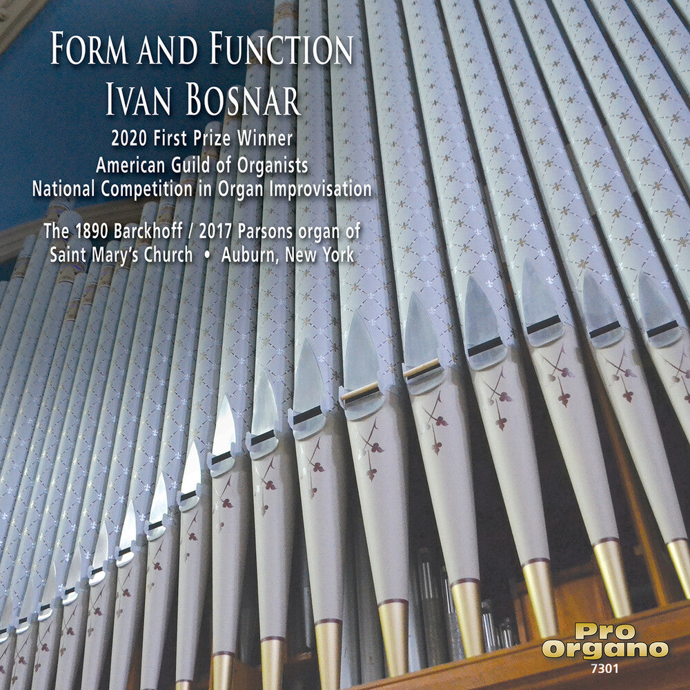 the album cover for Bosnar / Koechlin - Form & Function