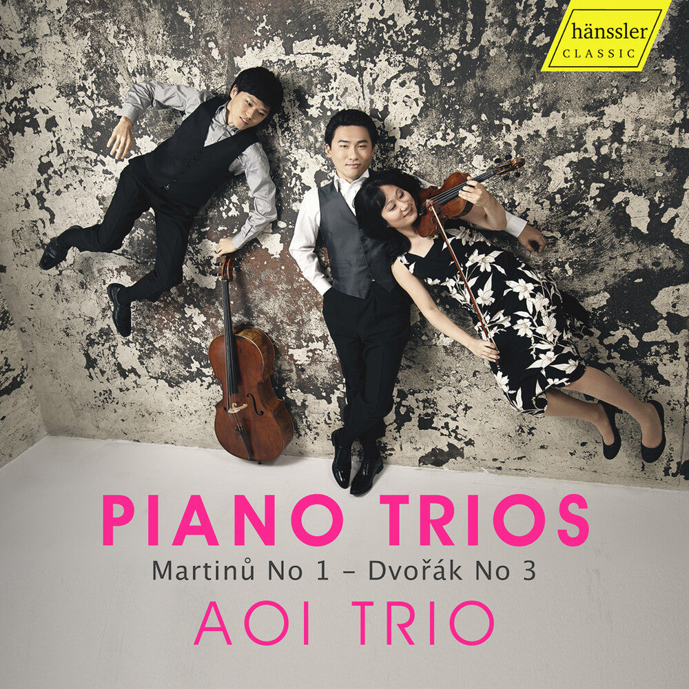 the album cover for Dvorak / Marti / Ogawa - Piano Trios