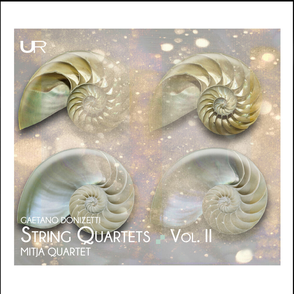 the album cover for Donizetti / Strazzullo / Mitja Quartet - V2: String Quartets