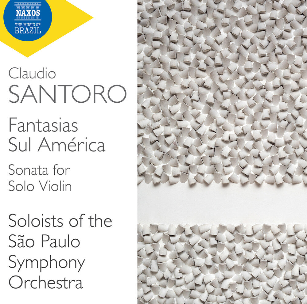 the album cover for Santoro / Soloists Of The Sao Paulo Symphony Orch - Fantasias Sul America