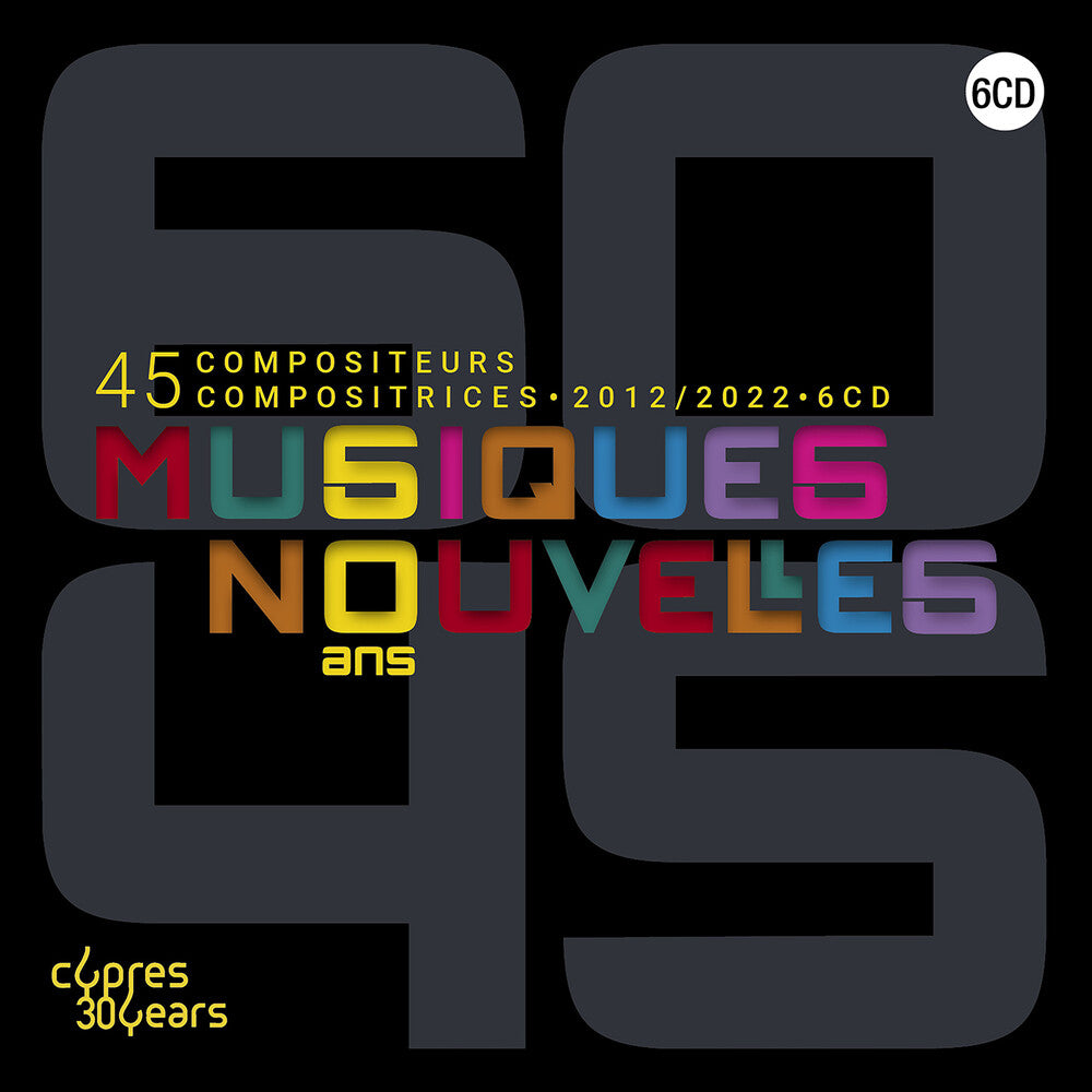 the album cover for Musiques Nouvelles - Coffret Des 60 Ans