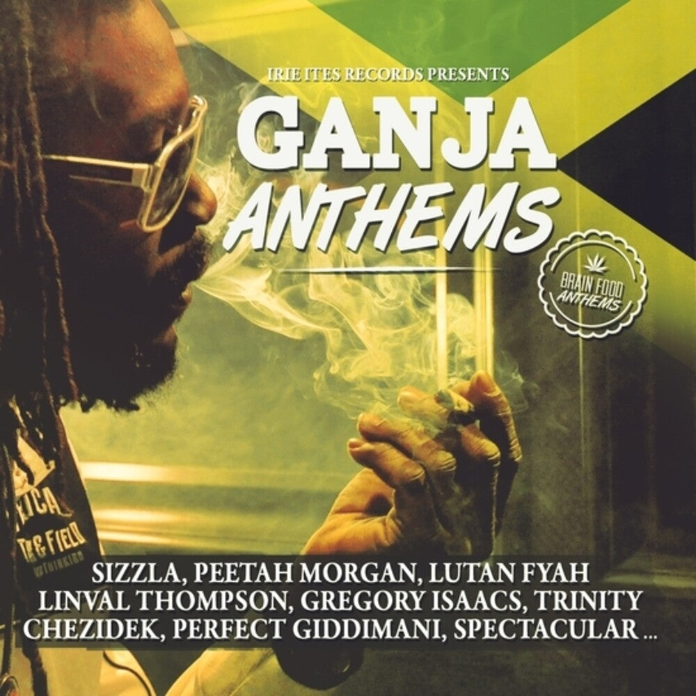 the album cover for Ganja Anthems / Various - Ganja Anthems / Various (Uk)