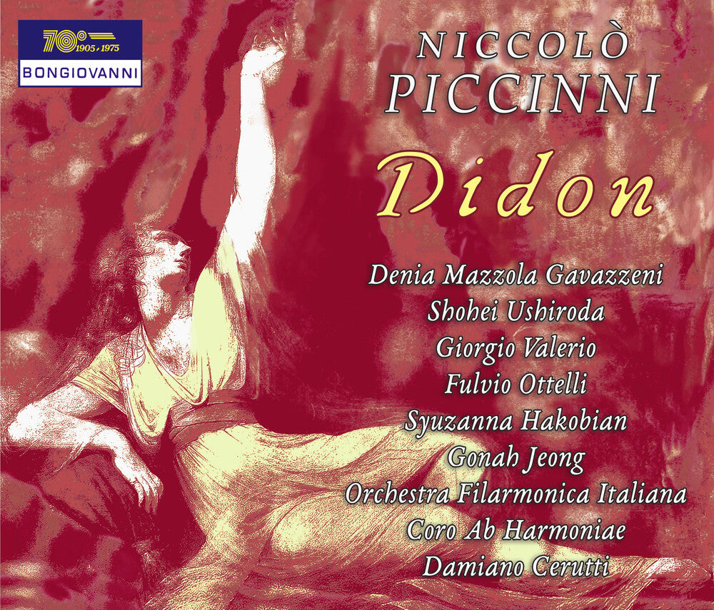 the album cover for Piccinni / Gavazzeni / Jeong - Didon
