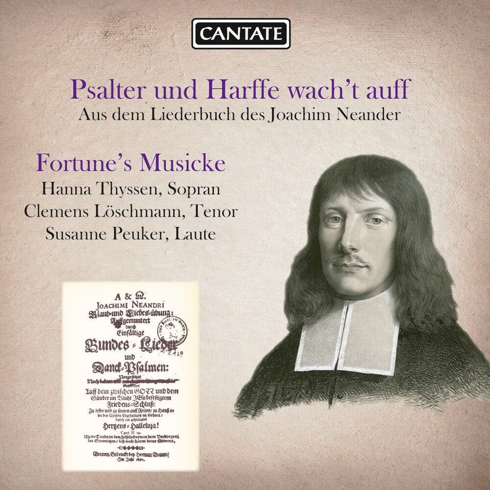 the album cover for Neander / Fortune's Musicke - Psalter Und Harffe Wacht Auff