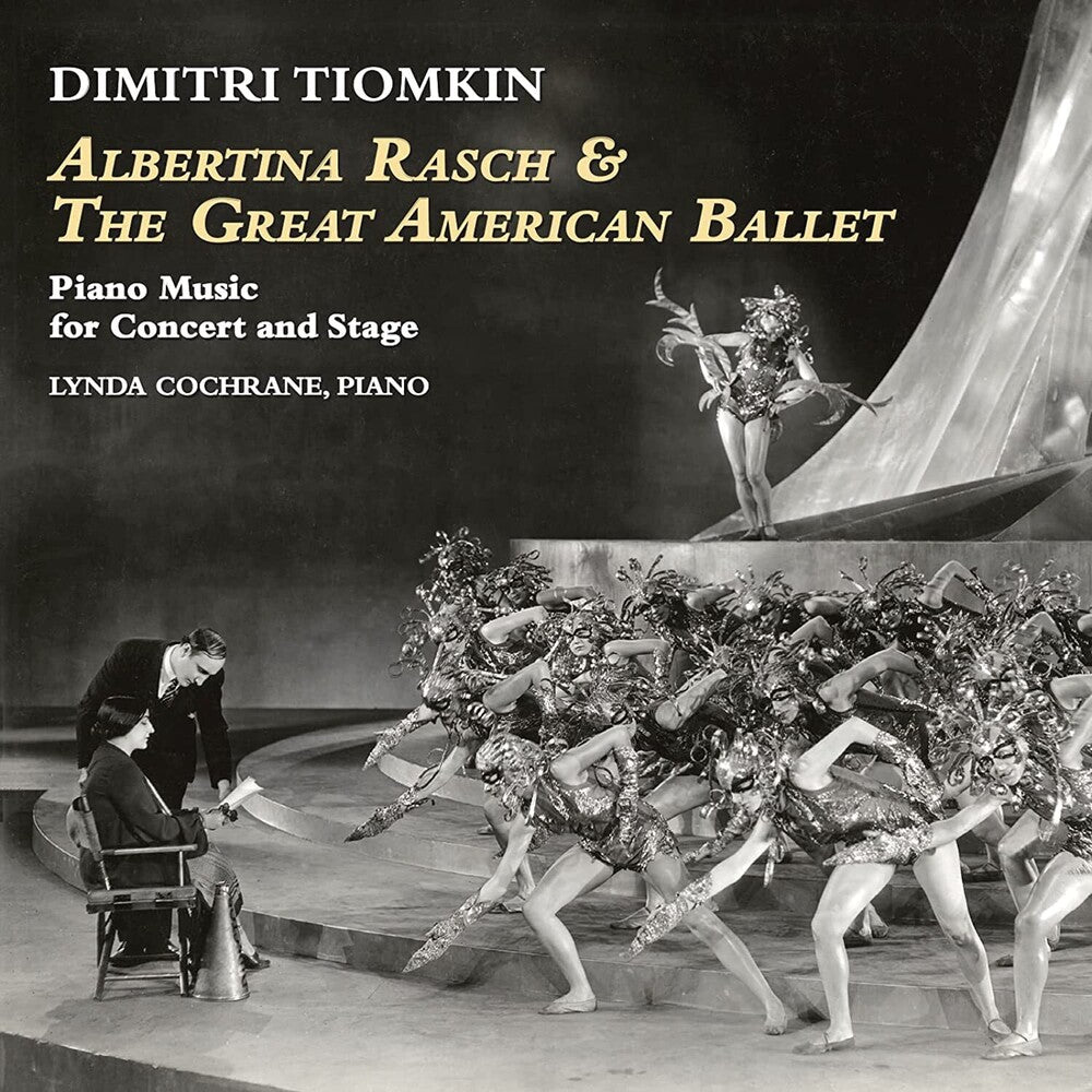 the album cover for Dimitri Tiomkin (Ita) - Albertina Rasch & The Great American Ballet: Piano