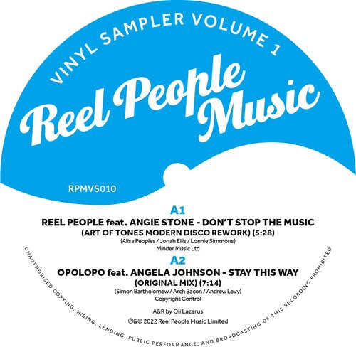 Various Artists - Reel People Music : Vinyl Sampler Volume 1 Vinyl Record