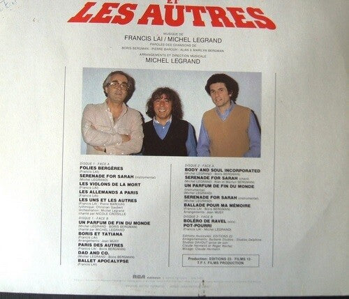 Francis Lai - Les Uns Et Les Autres Vinyl Record