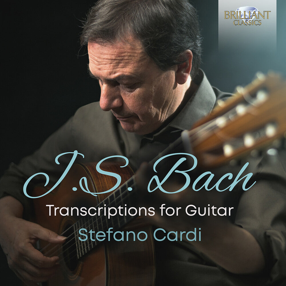 the album cover for Bach / Cardi - Transcriptions For Guitar