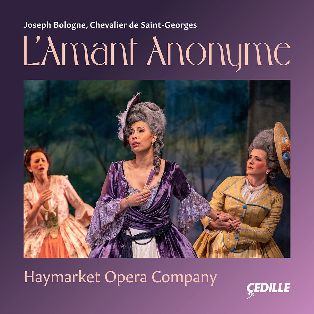 the album cover for Bologne / Cabell / Agpalo - L'amant Anonyme