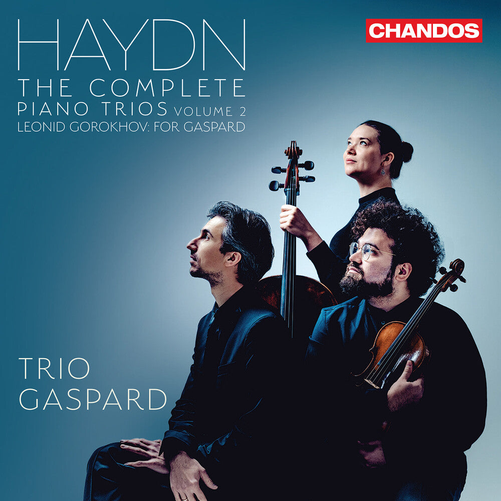 the album cover for Gorokhov / Joseph / Trio Gaspard - V2: Complete Piano Trios