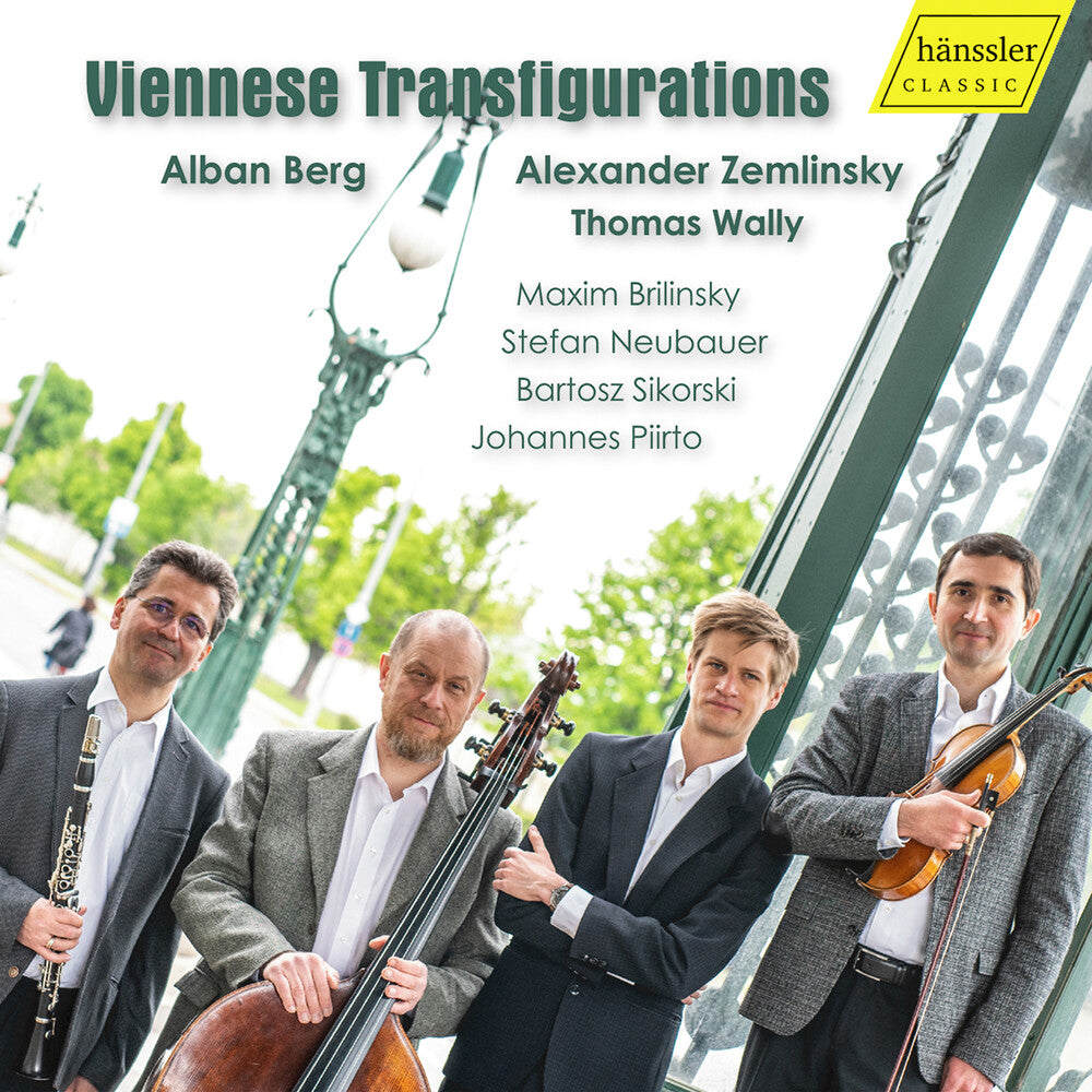 the album cover for Berg / Brilinsky / Neubauer - Viennese Transfigurations