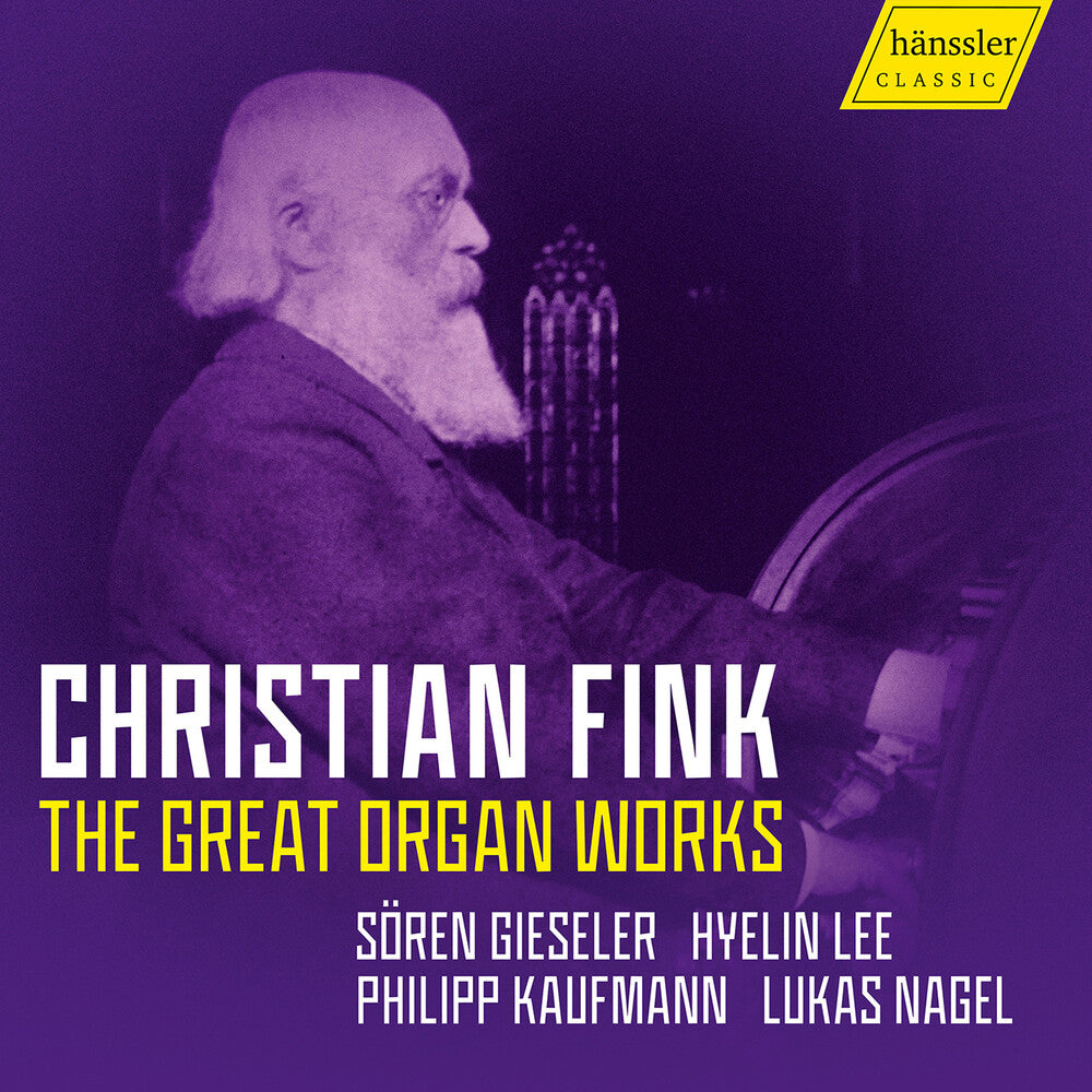 the album cover for Fink / Gieseler / Lee - Great Organ Works
