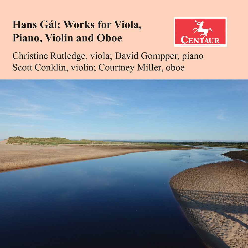 the album cover for Gal / Rutledge / Gompper - Works For Viola Piano Violin