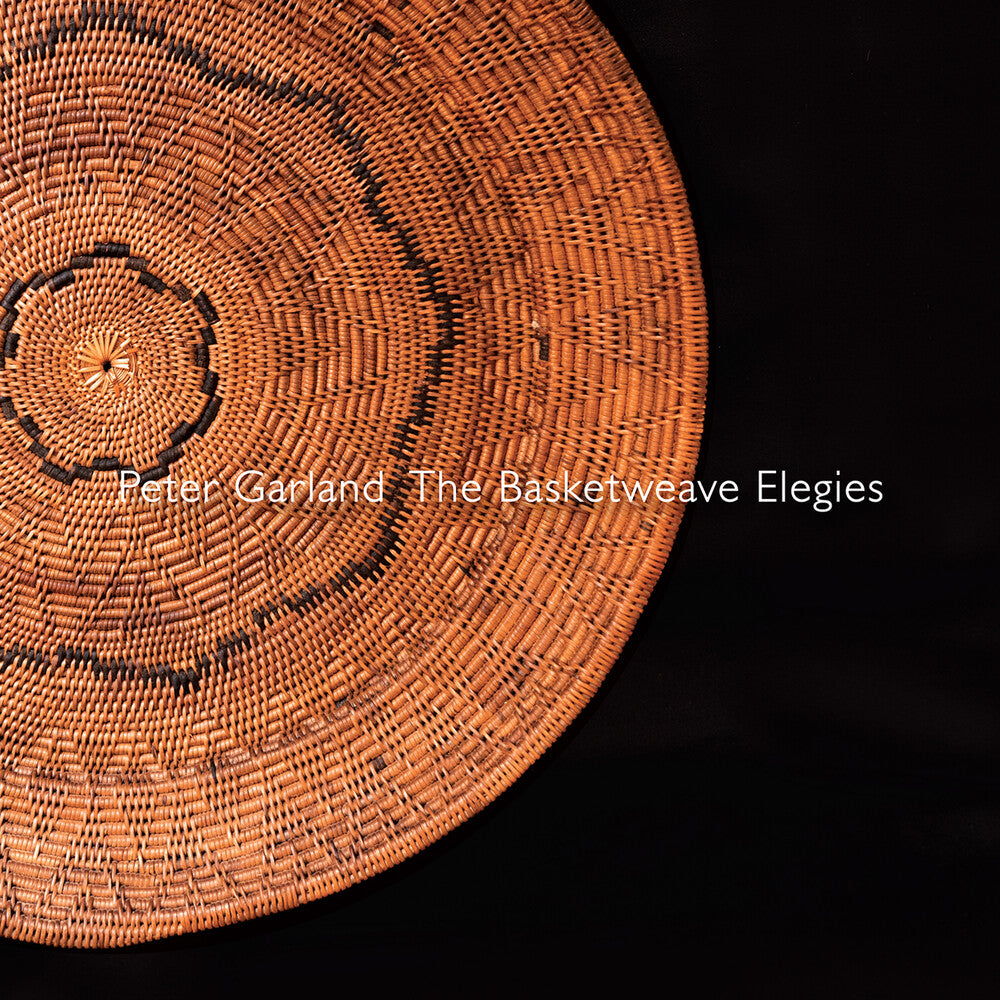 the album cover for Garland / Winant - Basketweave Elegies