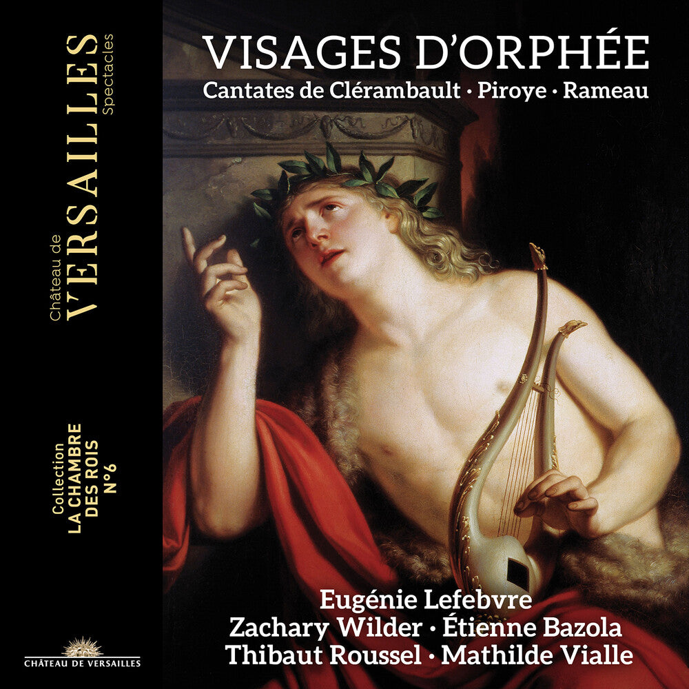 the album cover for Clerambault / Vialle / Roussel - Visages D'orphee