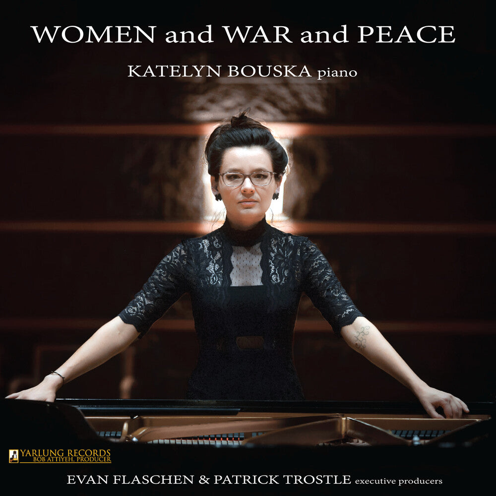 the album cover for Kapralova / Bouska - Women & War & Peace