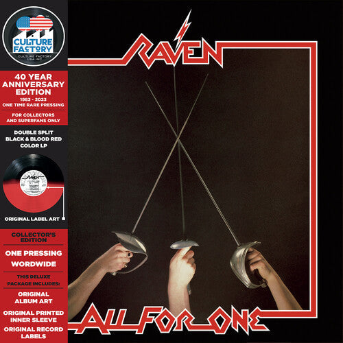 Raven - All For One - 40 Year Anniversary Vinyl Record