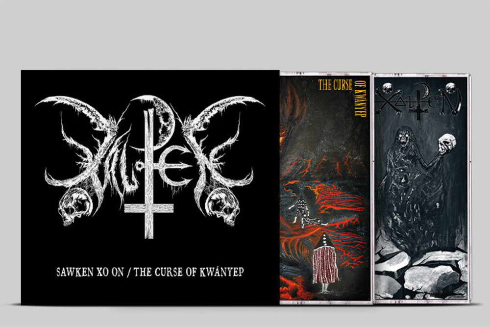 the album cover for Xalpen - Curse Of Kwanyep - Sawken Xo On