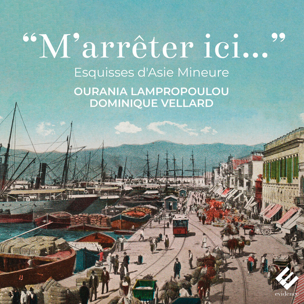 the album cover for Ourania Lampropoulou - M'arreter Ici - Esquisses D'asie Mineure