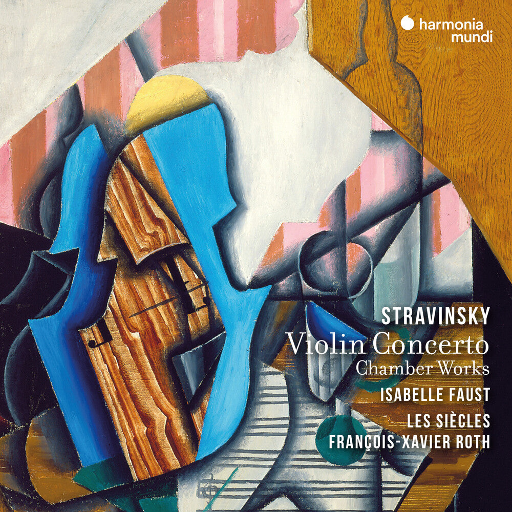 the album cover for Isabelle Faust - Stravinsky: Violin Concerto & Chamber Works