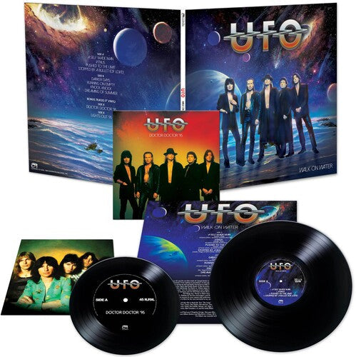 UFO - Walk On Water - 180 GRAM BLACK / BLACK Vinyl Record