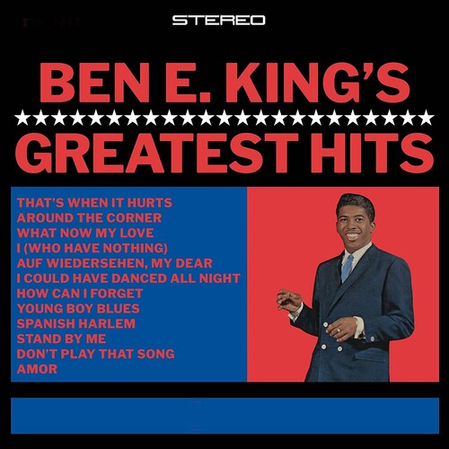Ben E. King - GREATEST HITS - STAND BY ME (Red) Vinyl Record