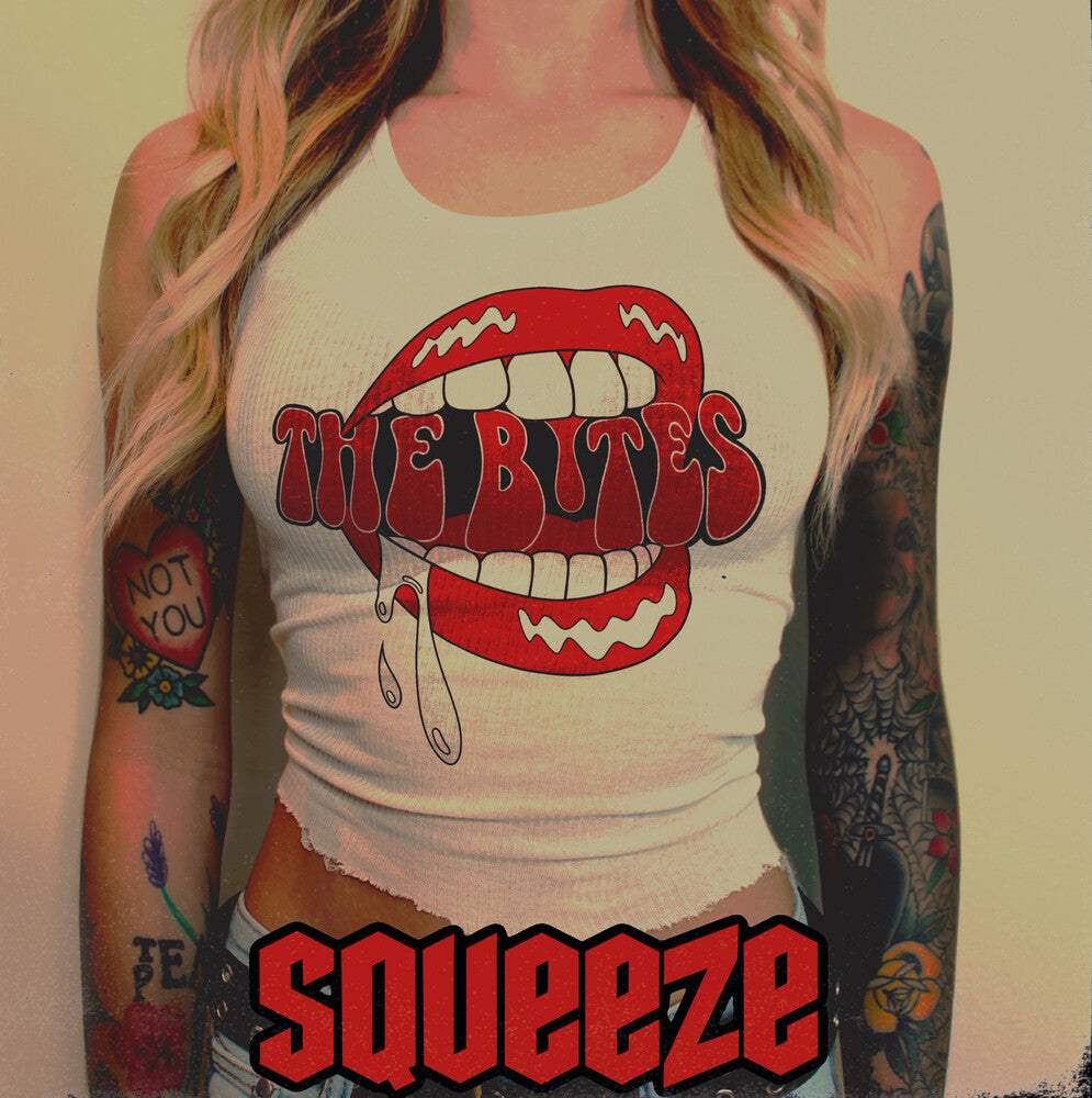 the album cover for The Bites - Squeeze