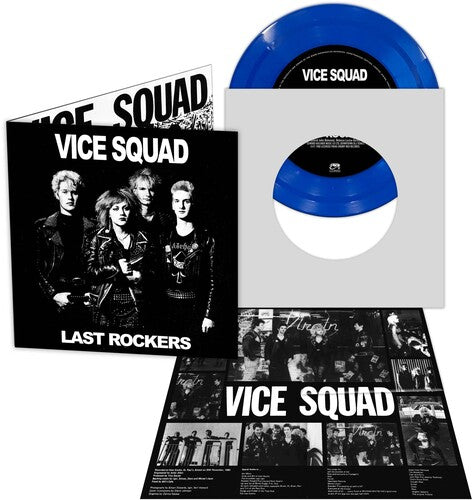 Vice Squad - Last Rockers - Blue Vinyl Record