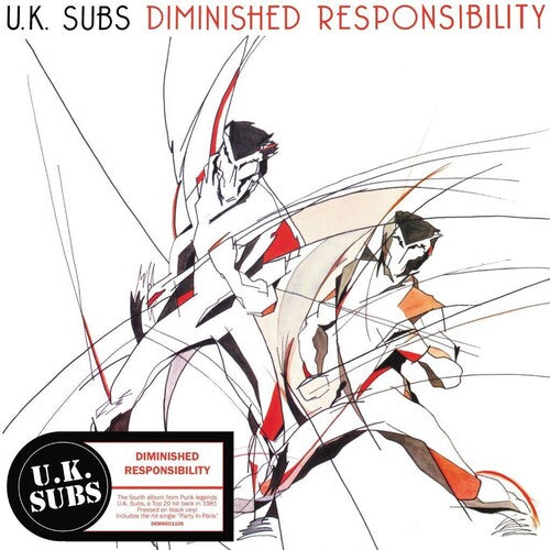 UK Subs - Diminished Responsibility - 140-Gram Black Vinyl Record