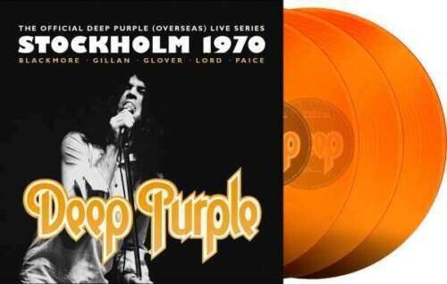 Deep Purple - Deep Purple : Stockholm 1970 (Orange 3LP) Vinyl Record