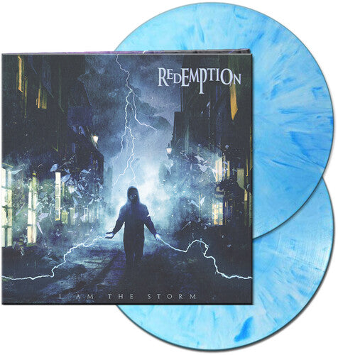 Redemption - I Am The Storm - Clear Blue/white Marble Vinyl Record
