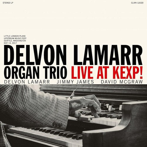 Delvon Organ Trio Lamarr - Live At Kexp! - Translucent Orange Vinyl Record