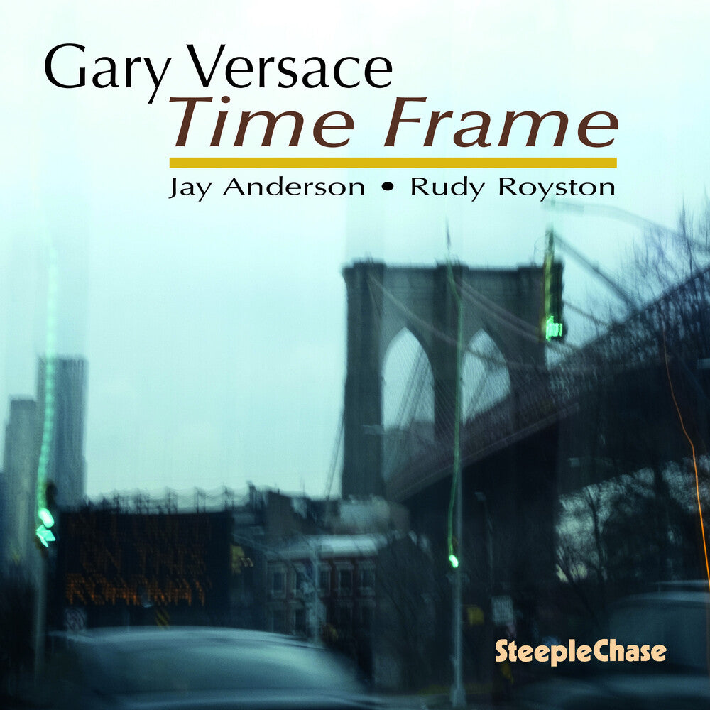 the album cover for Gary Versace - Time Frame