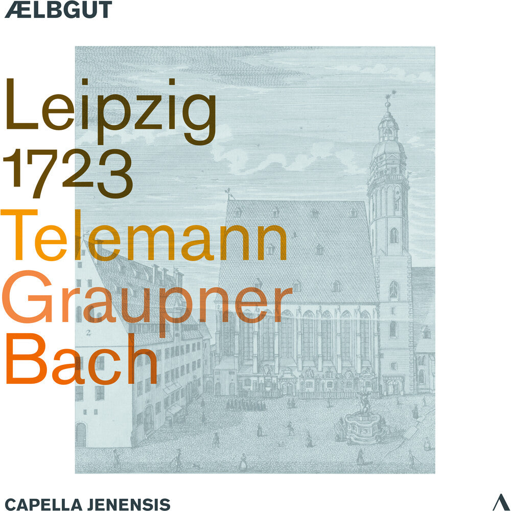 the album cover for J Bach .S. / Graupner / Telemann - Leipzig 1723