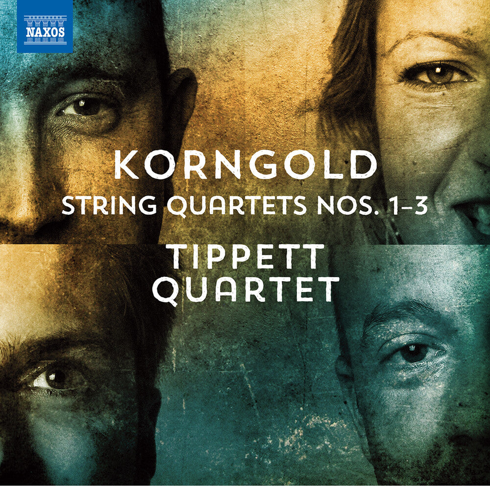 the album cover for Korngold / Tippett Quartet - String Quartets Nos. 1-3