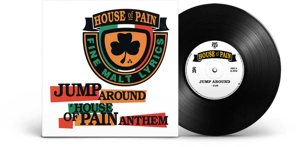 the album cover for House Of Pain - Jump Around / House Of Pain Anthem